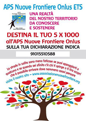 5 x 1000 Nuove Frontiere Onlus